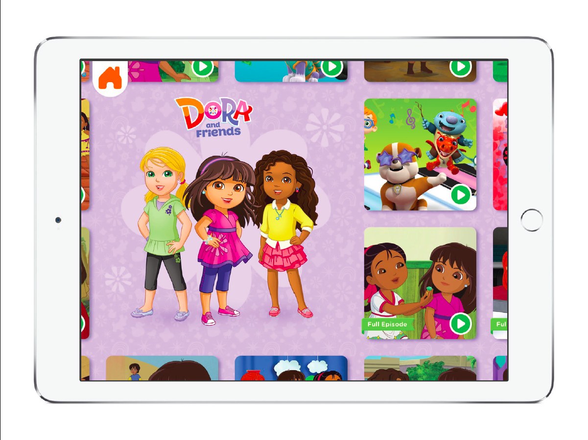 Nick Jr. tablet — Dora and Friends