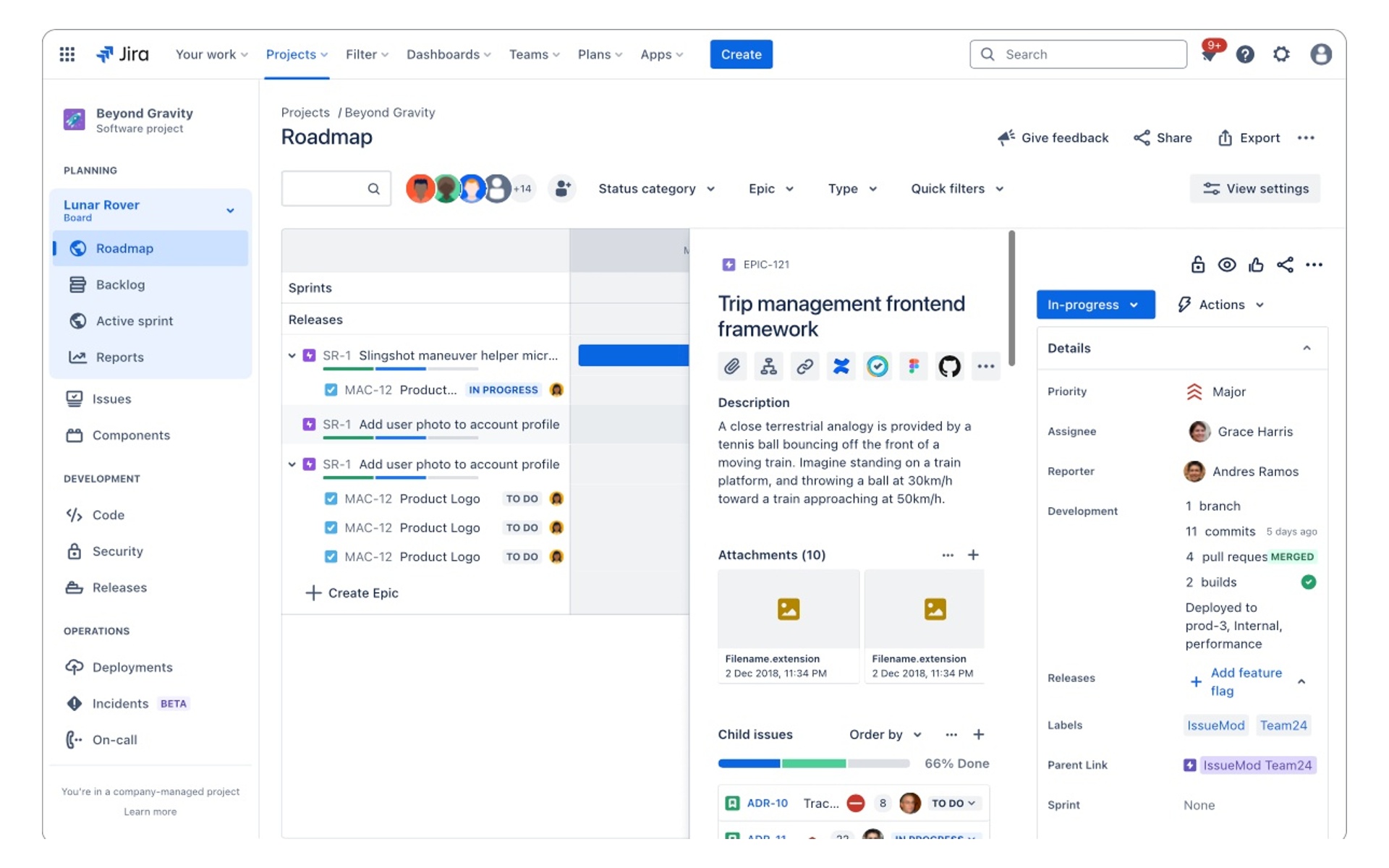 Jira visual evolution from 2017 to 2022